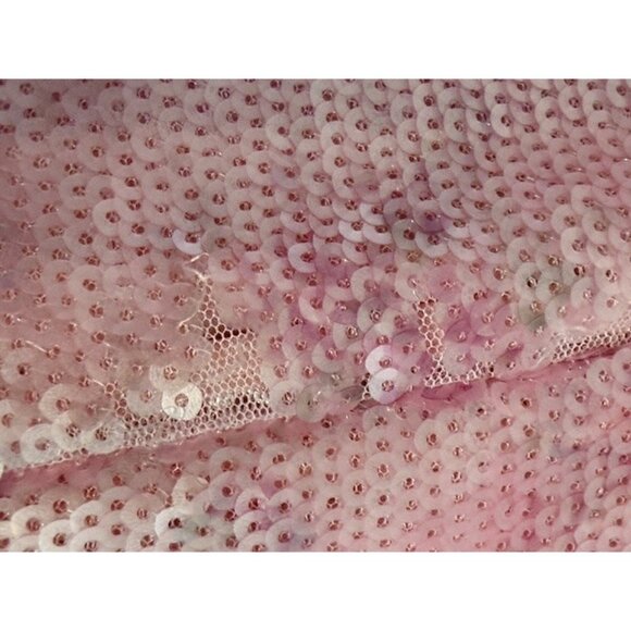 LoveShackFancy Stasia Sequin Dress Sz 2 Love Shack Fancy Flamenco Pink Ethereal - Picture 14 of 16